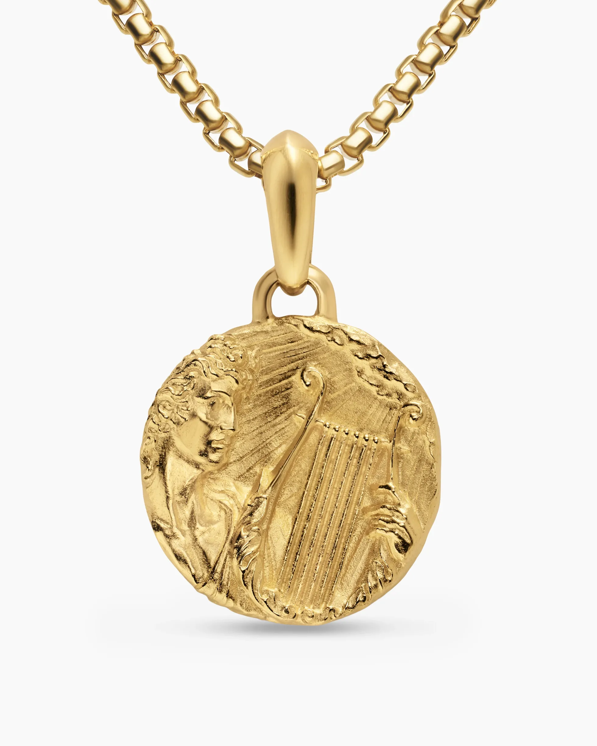 Apollo Amulet 18K Yellow Gold, 24mm