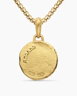 Apollo Amulet 18K Yellow Gold, 24mm