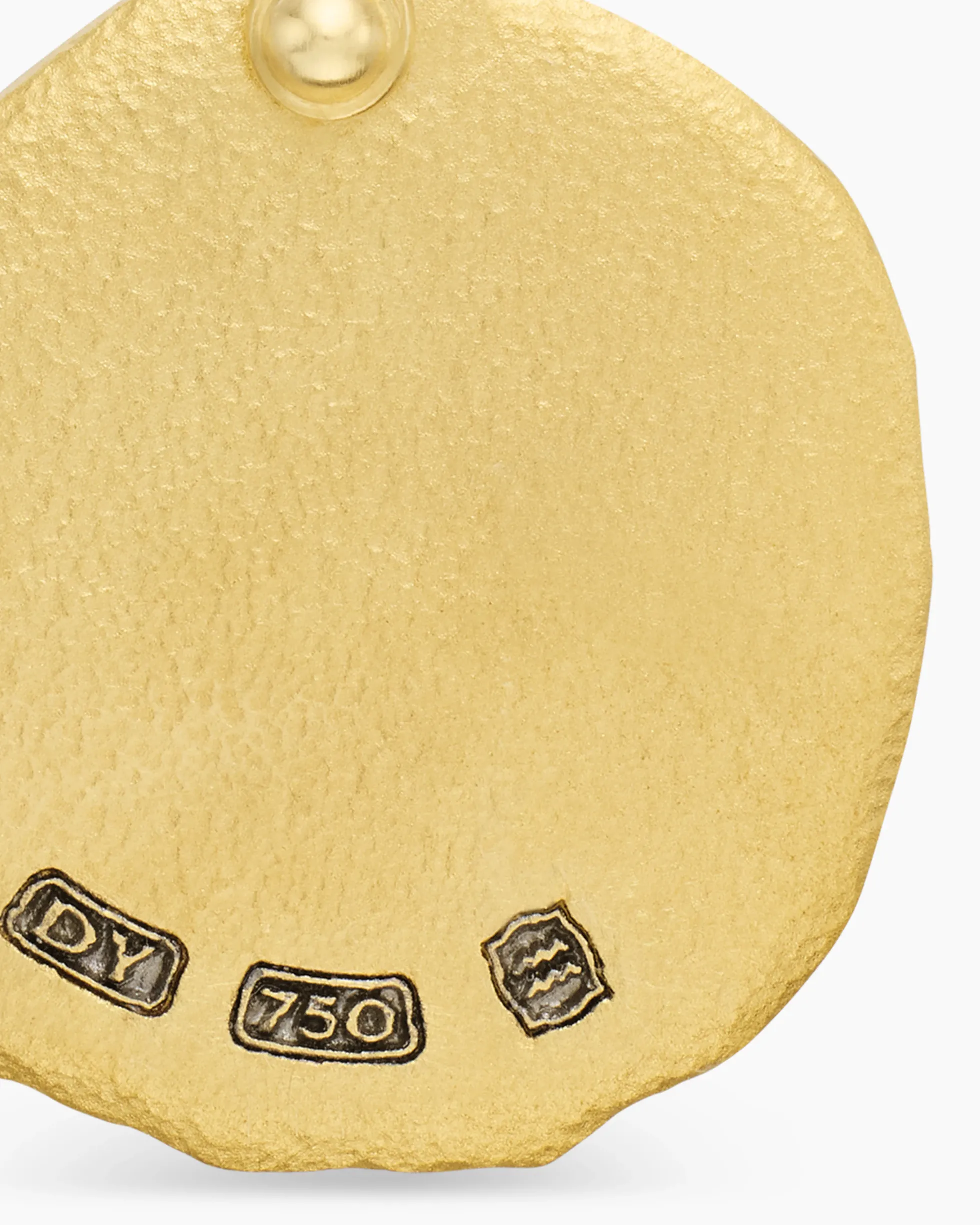 Aquarius Amulet 18K Yellow Gold, 17mm