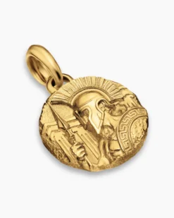 Ares Amulet 18K Yellow Gold, 24mm