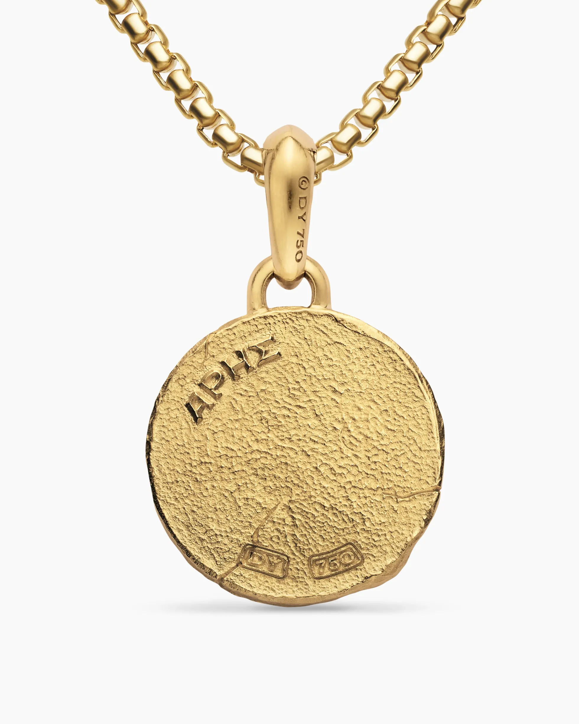 Ares Amulet 18K Yellow Gold, 24mm