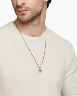 Aries Amulet 18K Yellow Gold, 17mm