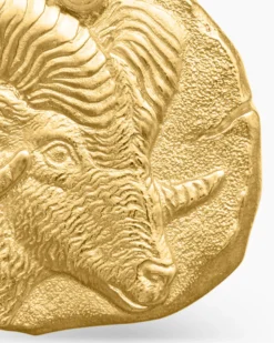 Aries Amulet 18K Yellow Gold, 17mm