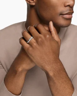 Armory® Band Ring Sterling Silver, 6.2mm