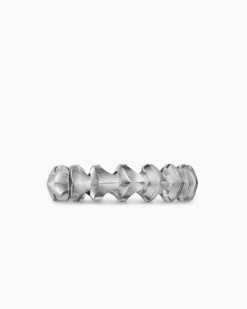 Armory® Band Ring Sterling Silver, 6.2mm