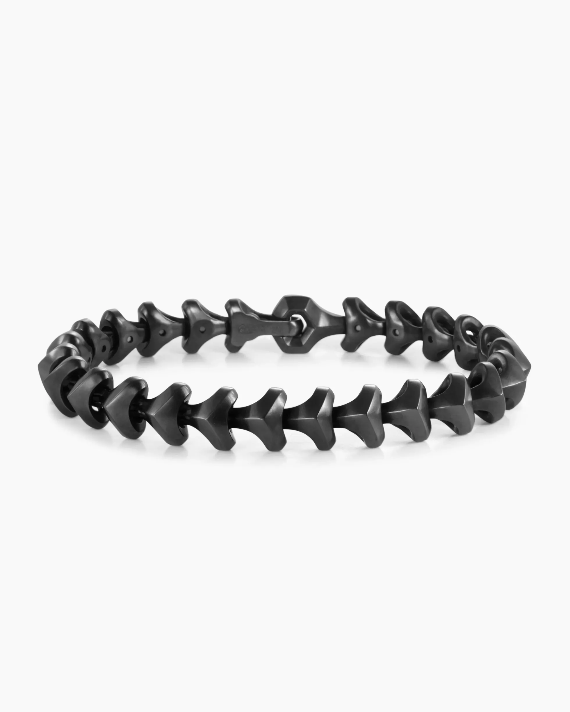Armory® Link Bracelet Black Titanium, 9.5mm