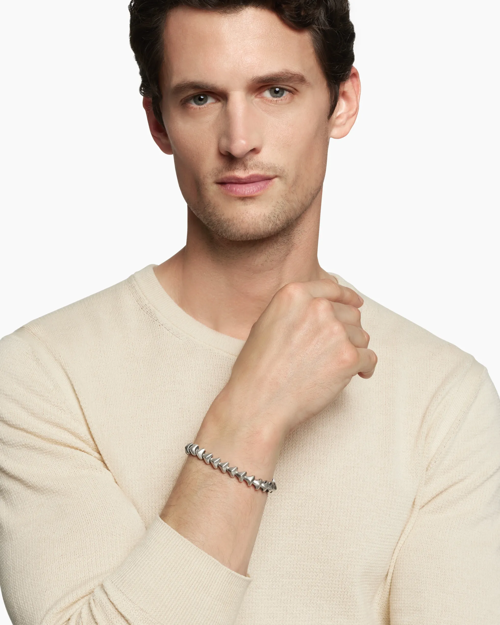 Armory® Link Bracelet Sterling Silver, 9.5mm