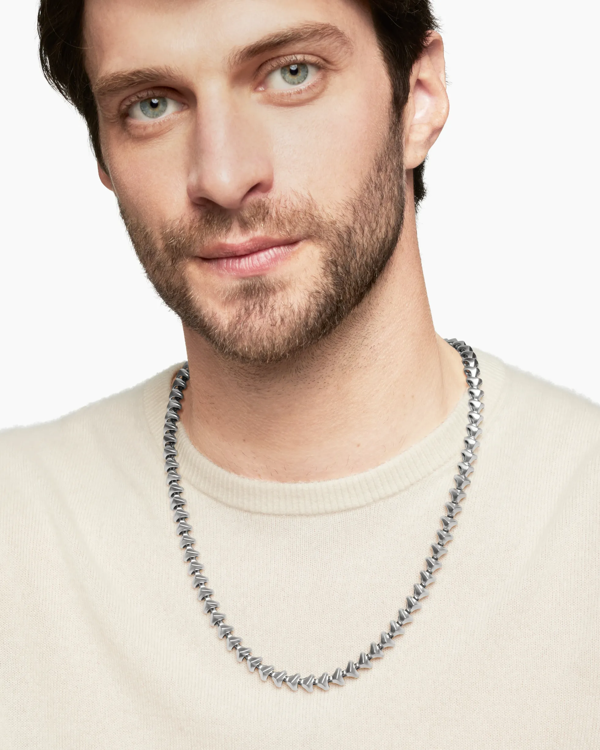 Armory® Necklace Sterling Silver, 9.5mm