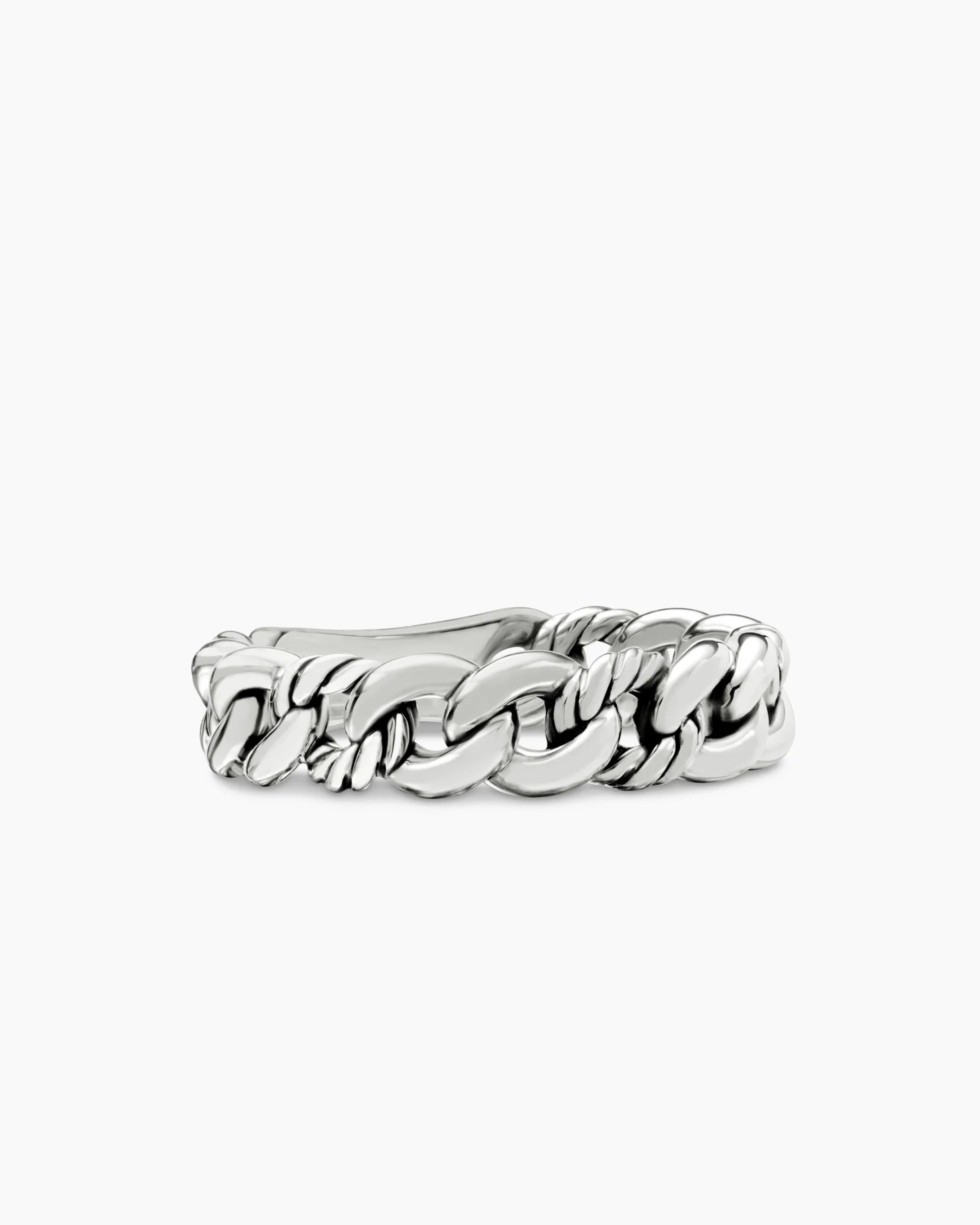 Belmont® Curb Link Band Ring Sterling Silver, 5mm