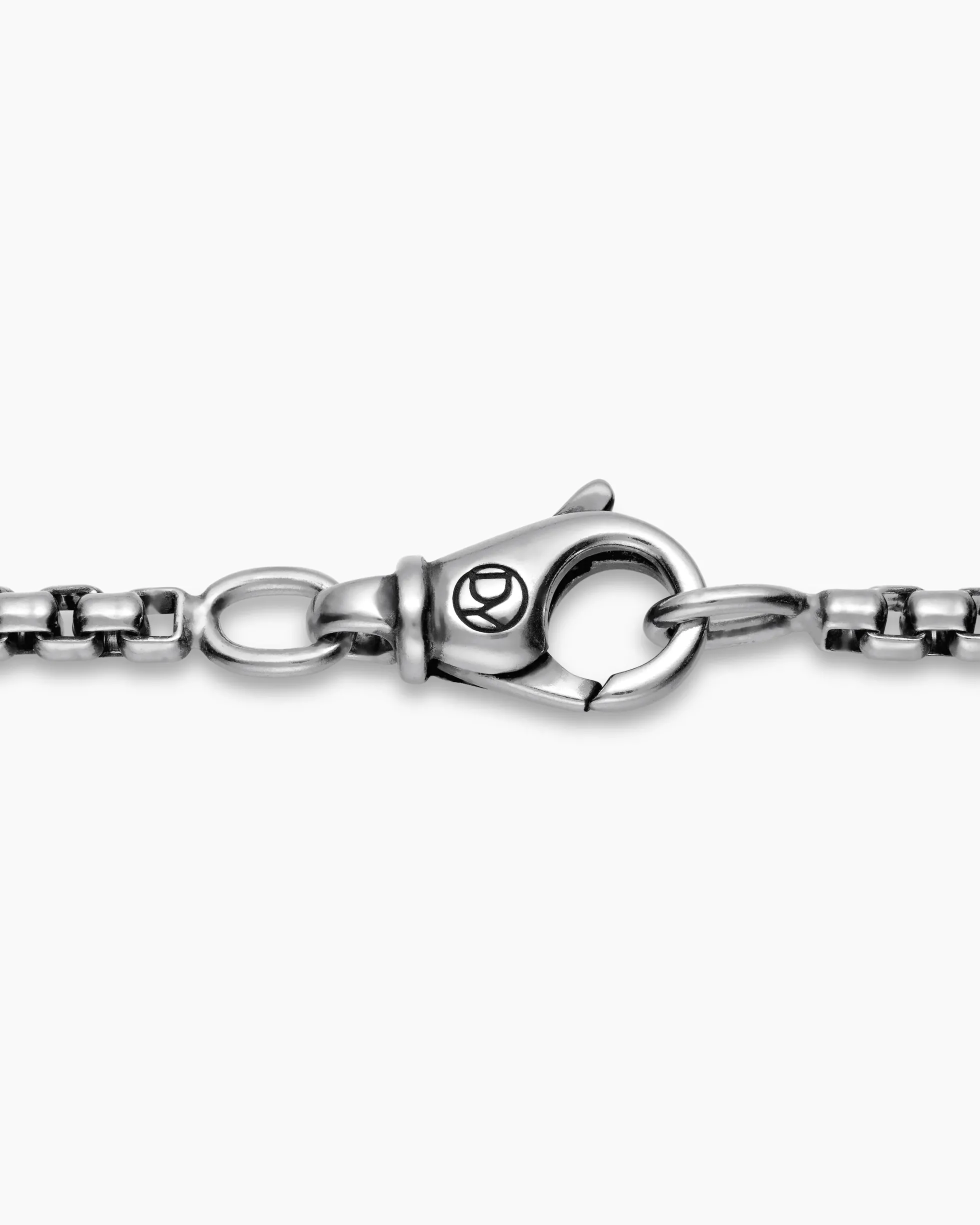Box Chain Necklace Sterling Silver, 2.7mm