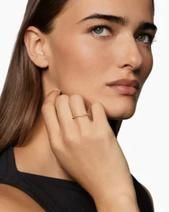Cable Band Ring 18K Yellow Gold, 1.7mm
