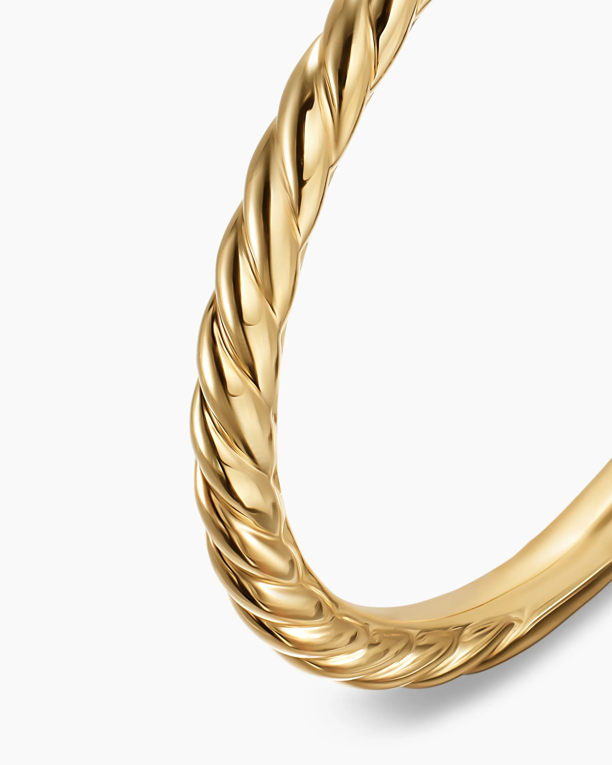Cable Band Ring 18K Yellow Gold, 1.7mm