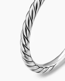 Cable Band Ring Sterling Silver, 1.7mm