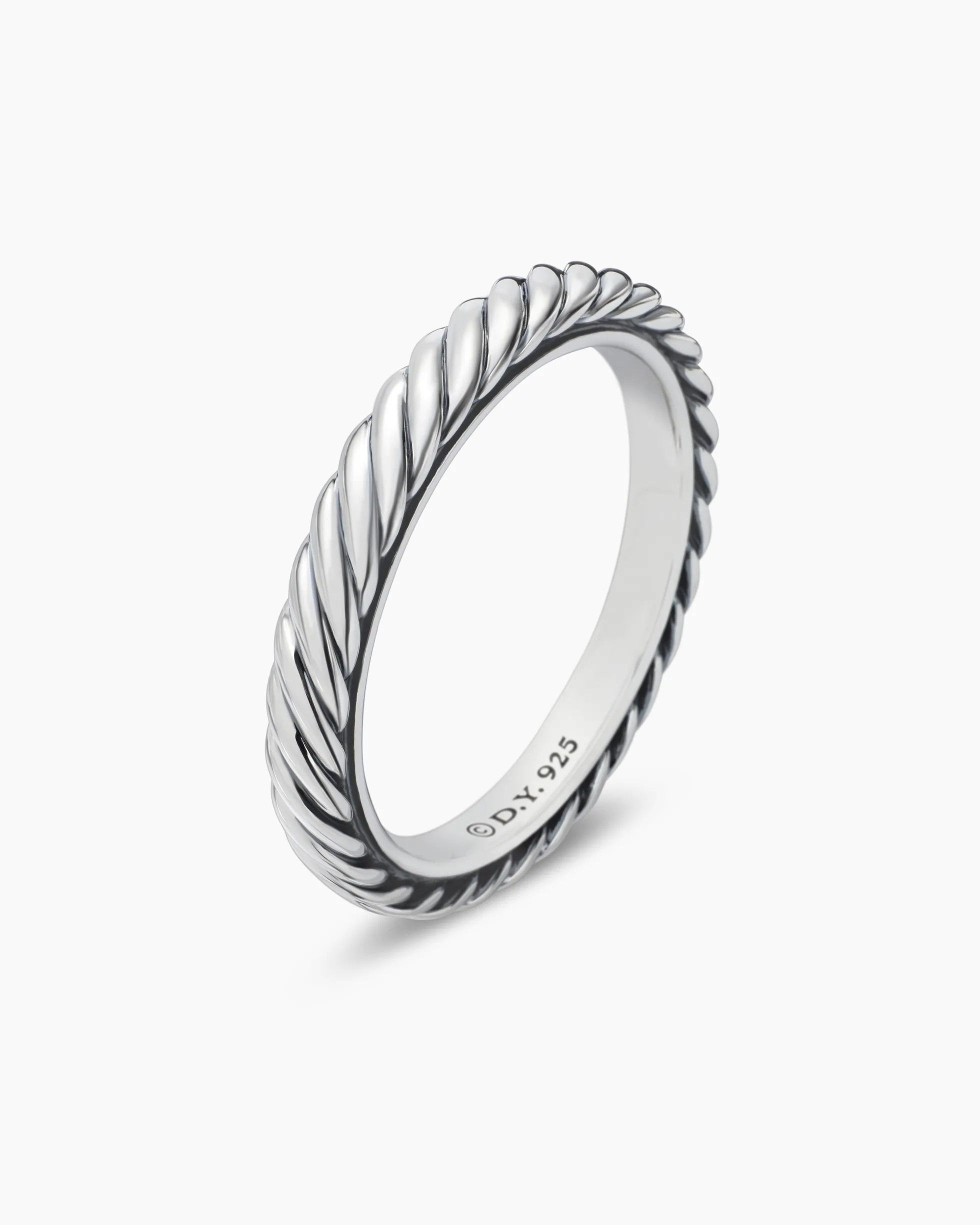 Cable Collectibles® Stack Ring Sterling Silver, 3mm