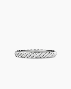 Cable Collectibles® Stack Ring Sterling Silver, 3mm