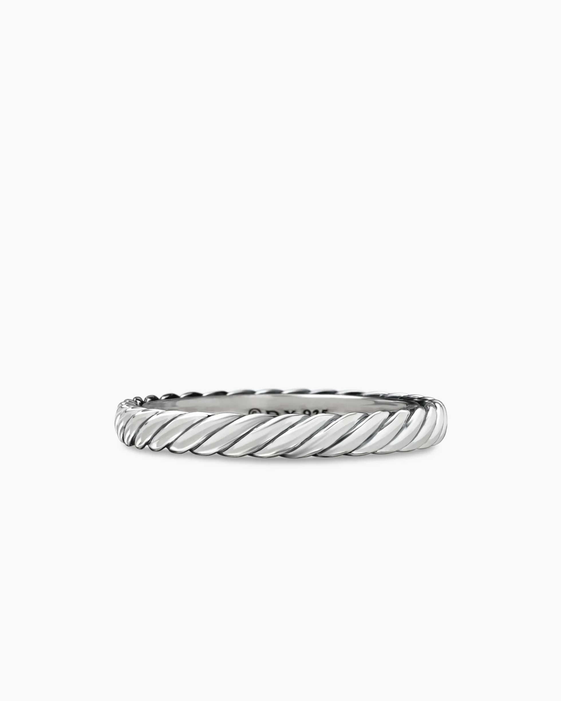 Cable Collectibles® Stack Ring Sterling Silver, 3mm