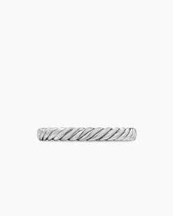 Cable Collectibles® Stack Ring Sterling Silver, 3mm