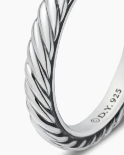 Cable Collectibles® Stack Ring Sterling Silver, 3mm