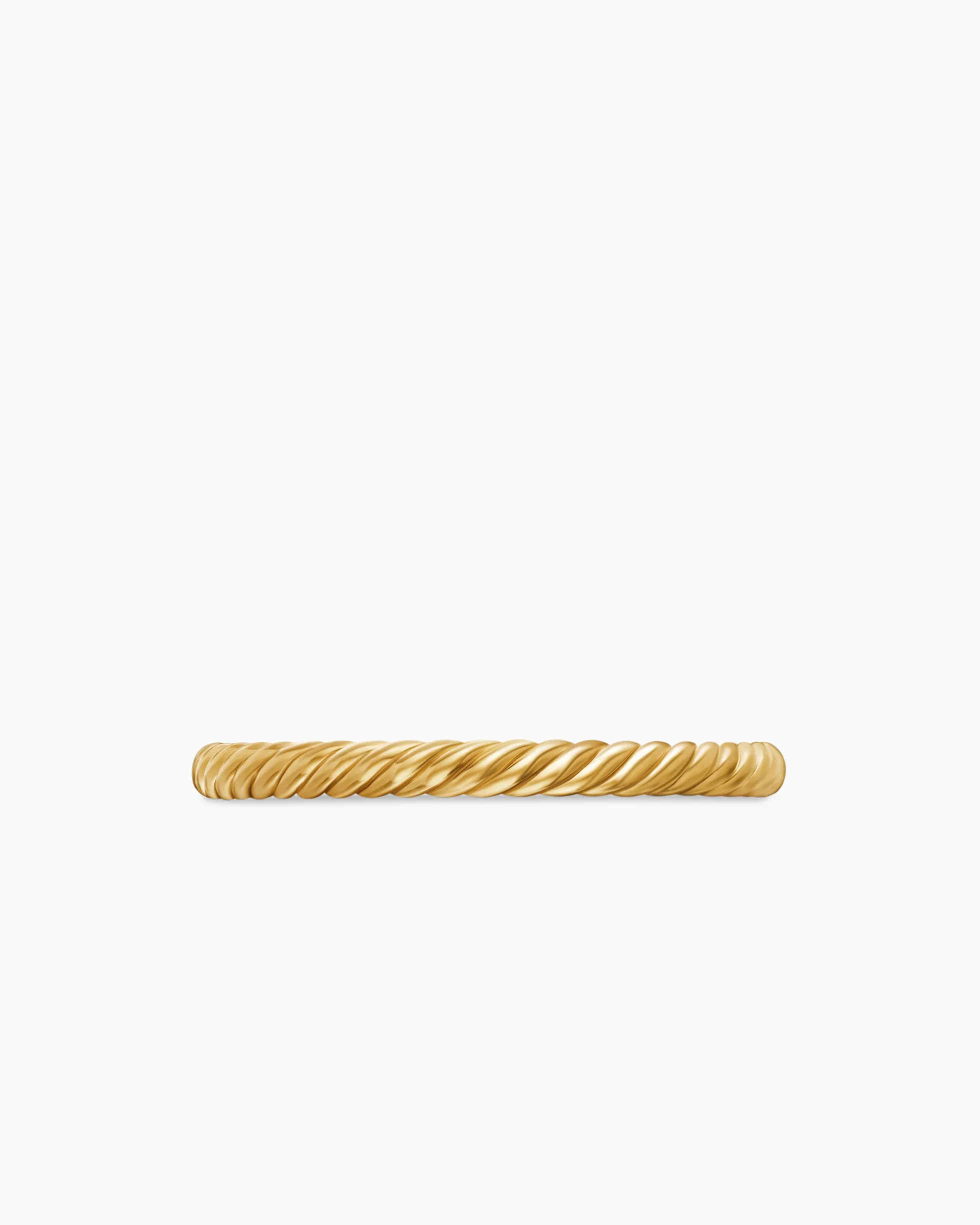 Cable Collectibles® Stack Ring 18K Yellow Gold, 2mm