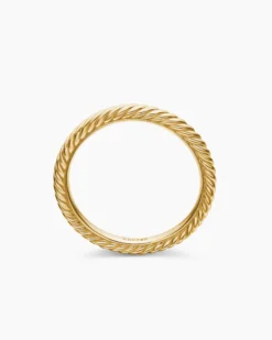 Cable Collectibles® Stack Ring 18K Yellow Gold, 2mm