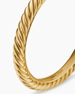 Cable Collectibles® Stack Ring 18K Yellow Gold, 2mm
