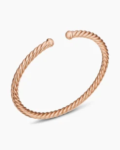 Cable Flex® Bracelet 18K Rose Gold, 4mm