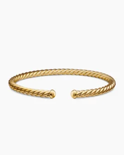 Cable Flex® Bracelet 18K Yellow Gold, 4mm