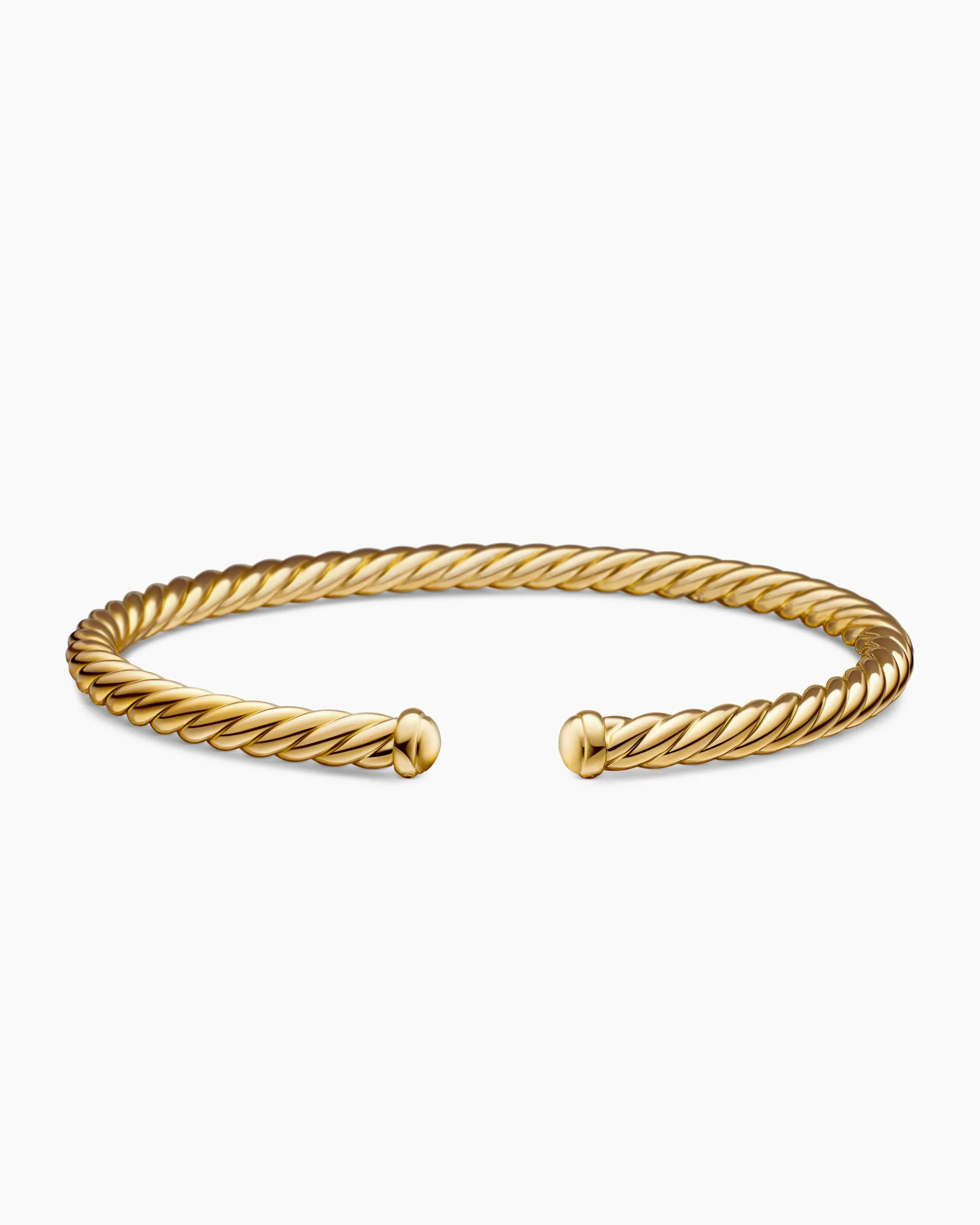 Cable Flex® Bracelet 18K Yellow Gold, 4mm