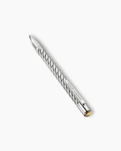 Cable Pencil Sterling Silver with Brass
