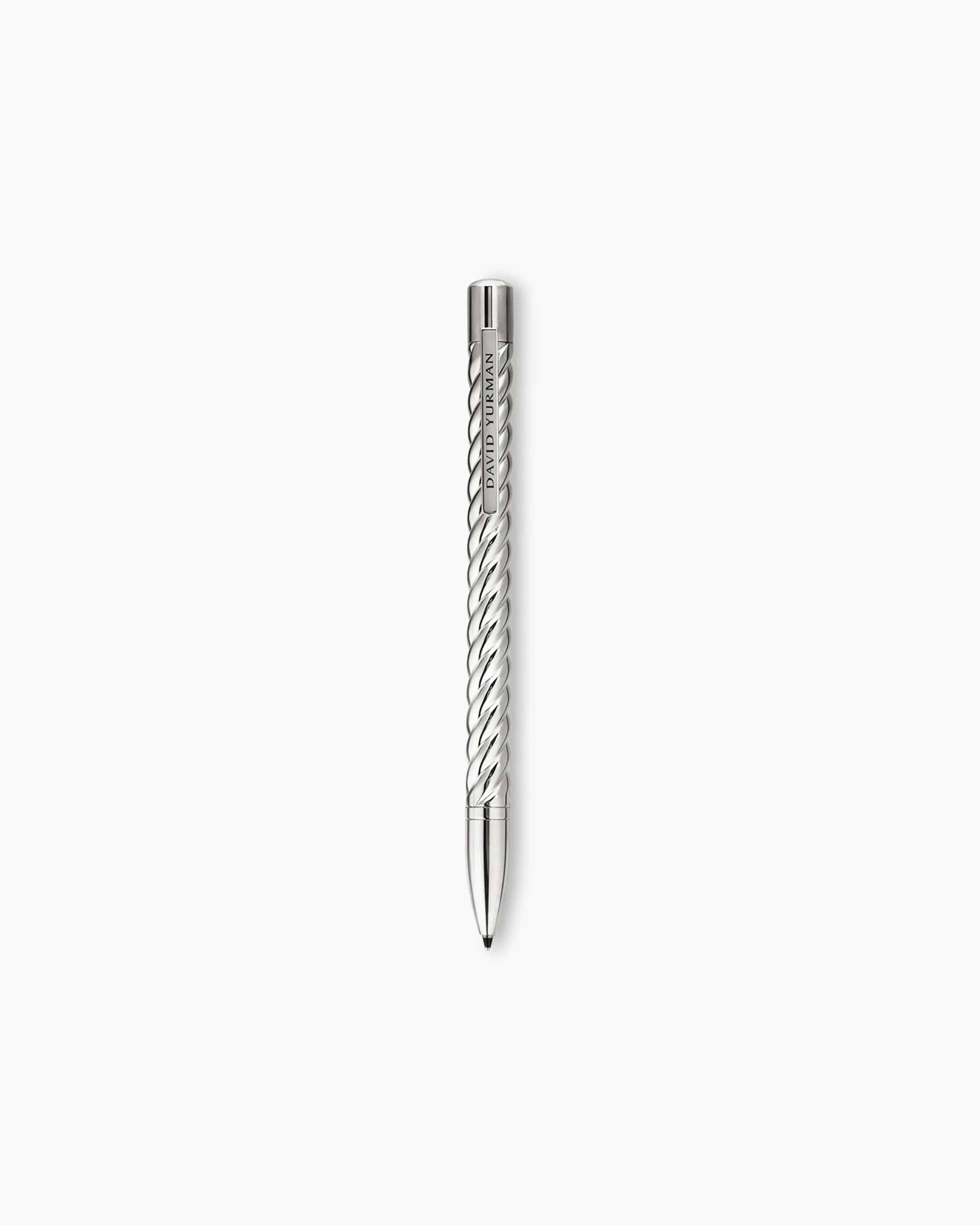 Cable Pen Sterling Silver with Brass
