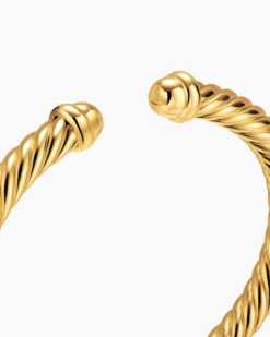 Cablespira® Flex Bracelet 18K Yellow Gold, 6mm