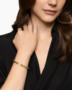 Cablespira® Flex Bracelet 18K Yellow Gold, 6mm