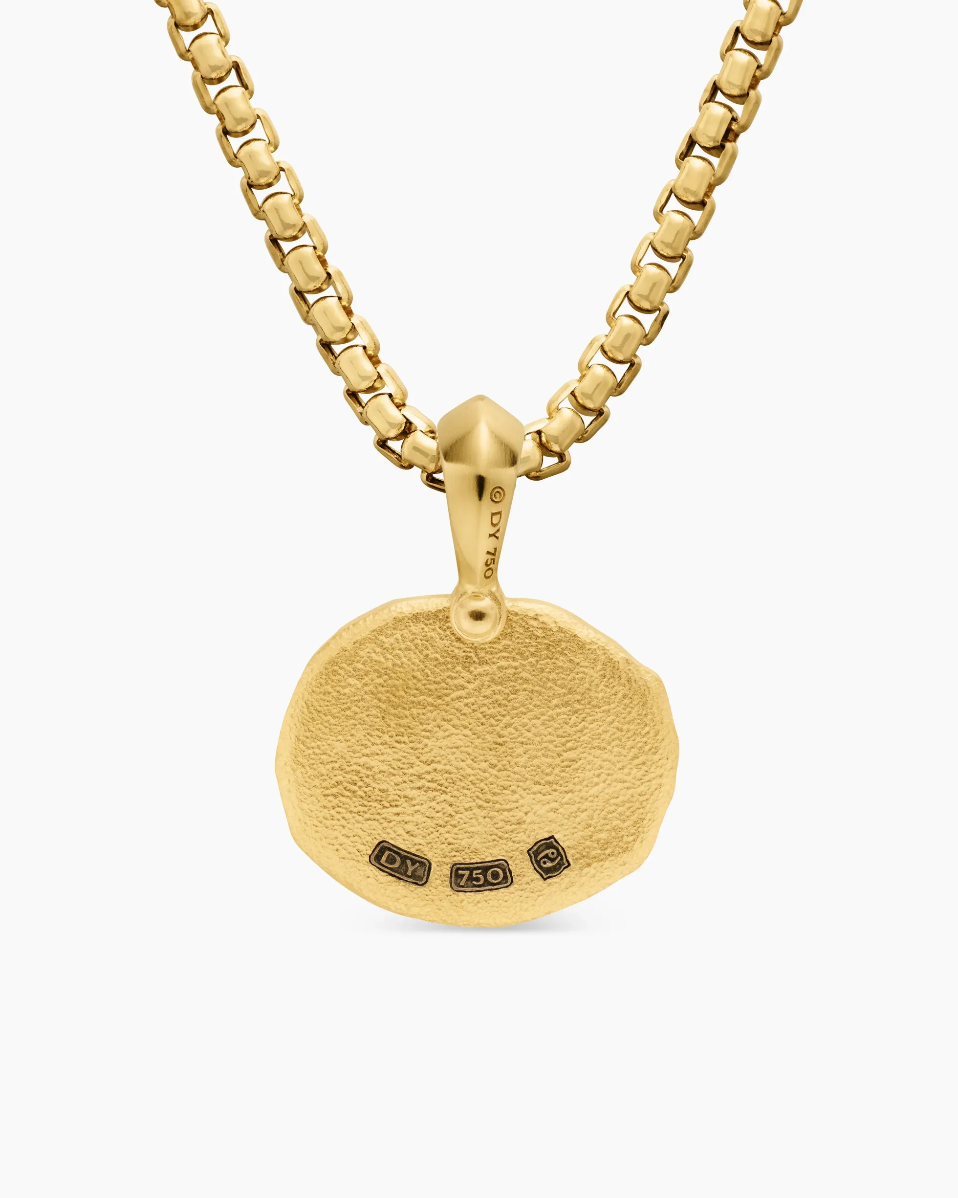 Cancer Amulet 18K Yellow Gold, 17mm