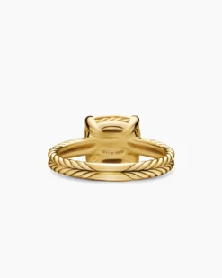 Chatelaine® Ring 18K Yellow Gold with Pavé Diamonds, 11mm