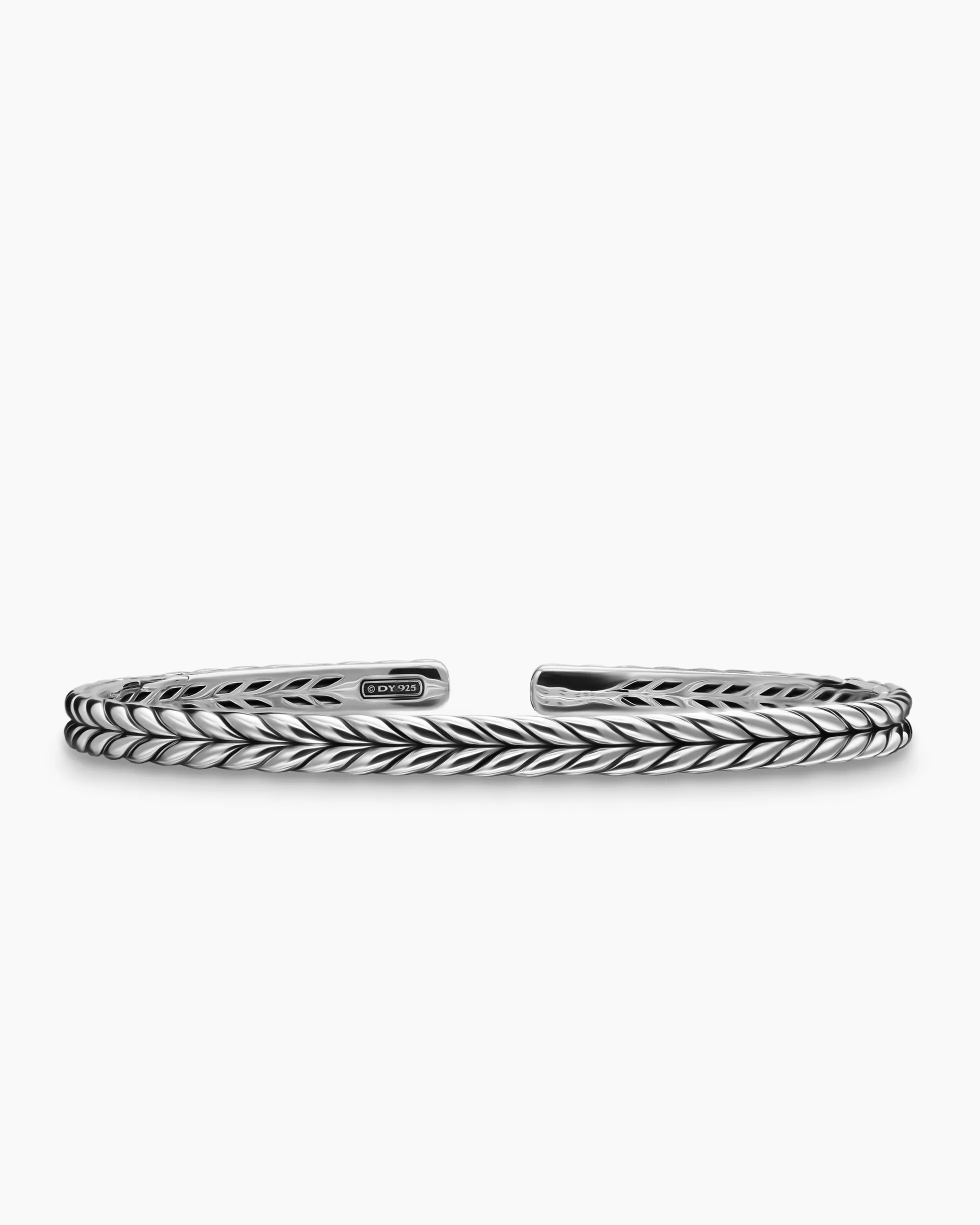 Chevron Flex Bracelet Sterling Silver, 5.2mm