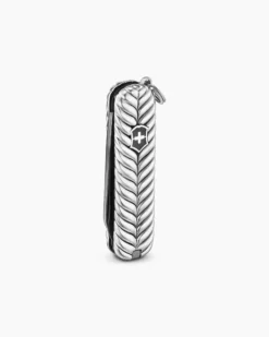 Chevron Swiss Army® Knife Sterling Silver