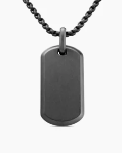 Chevron Tag Black Titanium, 35mm