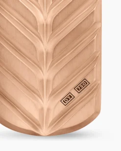 Chevron Tag 18K Rose Gold, 35mm