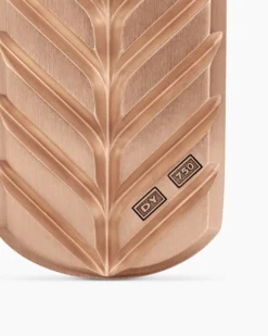 Chevron Tag 18K Rose Gold with Cognac Diamonds, 35mm