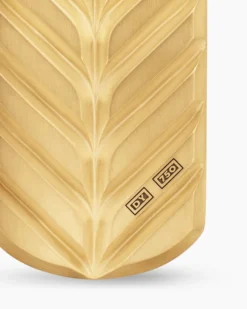 Chevron Tag 18K Yellow Gold, 35mm
