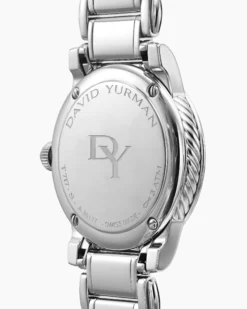 Classic Quartz Watch Stainless Steel with Diamond Bezel, 30mm