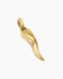Cornicello Amulet 18K Yellow Gold, 30mm