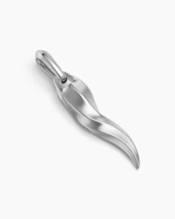 Cornicello Amulet Sterling Silver, 30.6mm