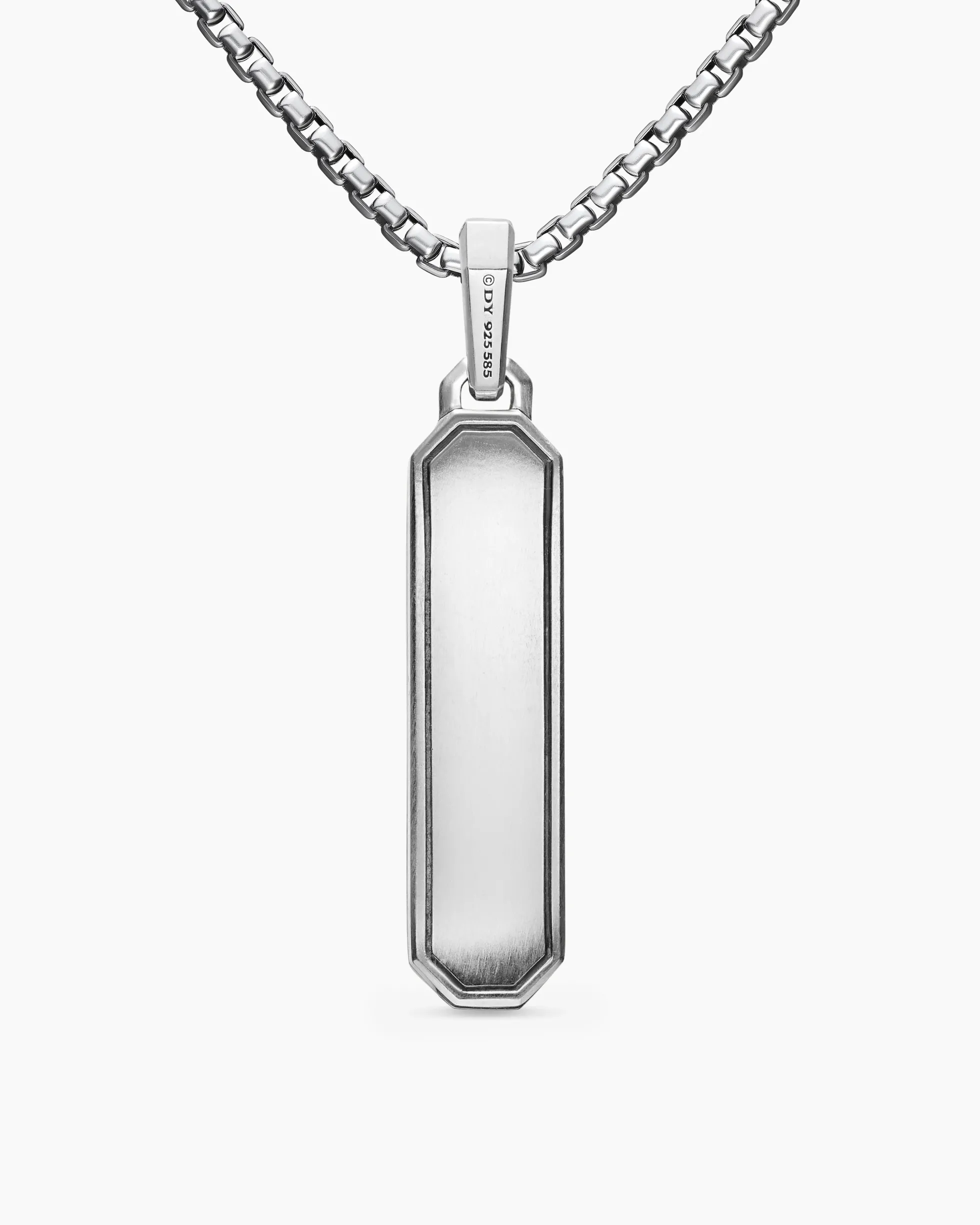 Courage Amulet Sterling Silver with 14K Yellow Gold, 35mm