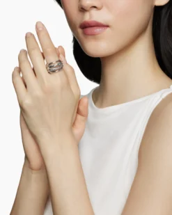 Crossover Ring Sterling Silver, 14.7mm