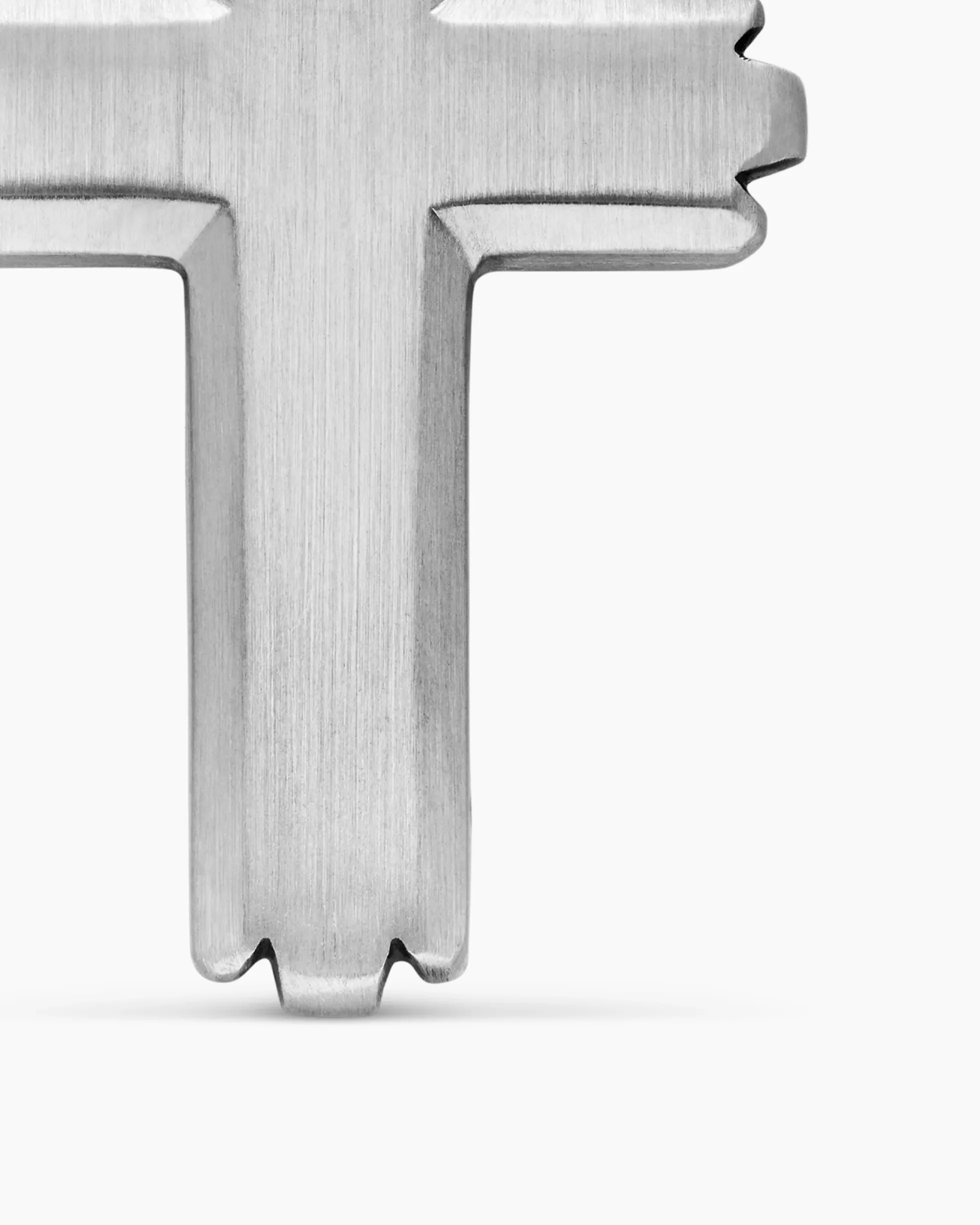 Cross Pendant Sterling Silver, 34mm