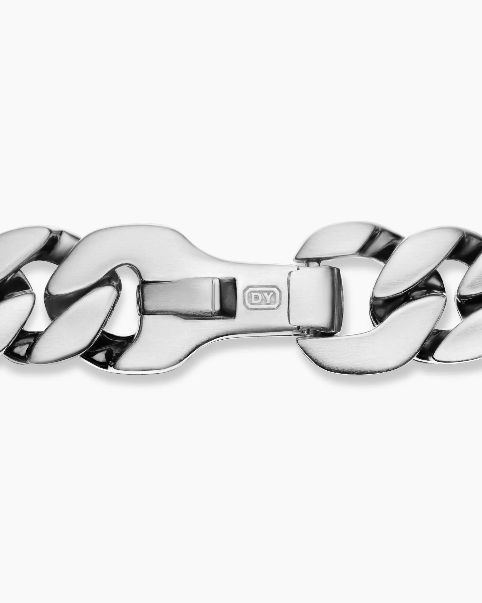Curb Chain Bracelet Sterling Silver, 6mm