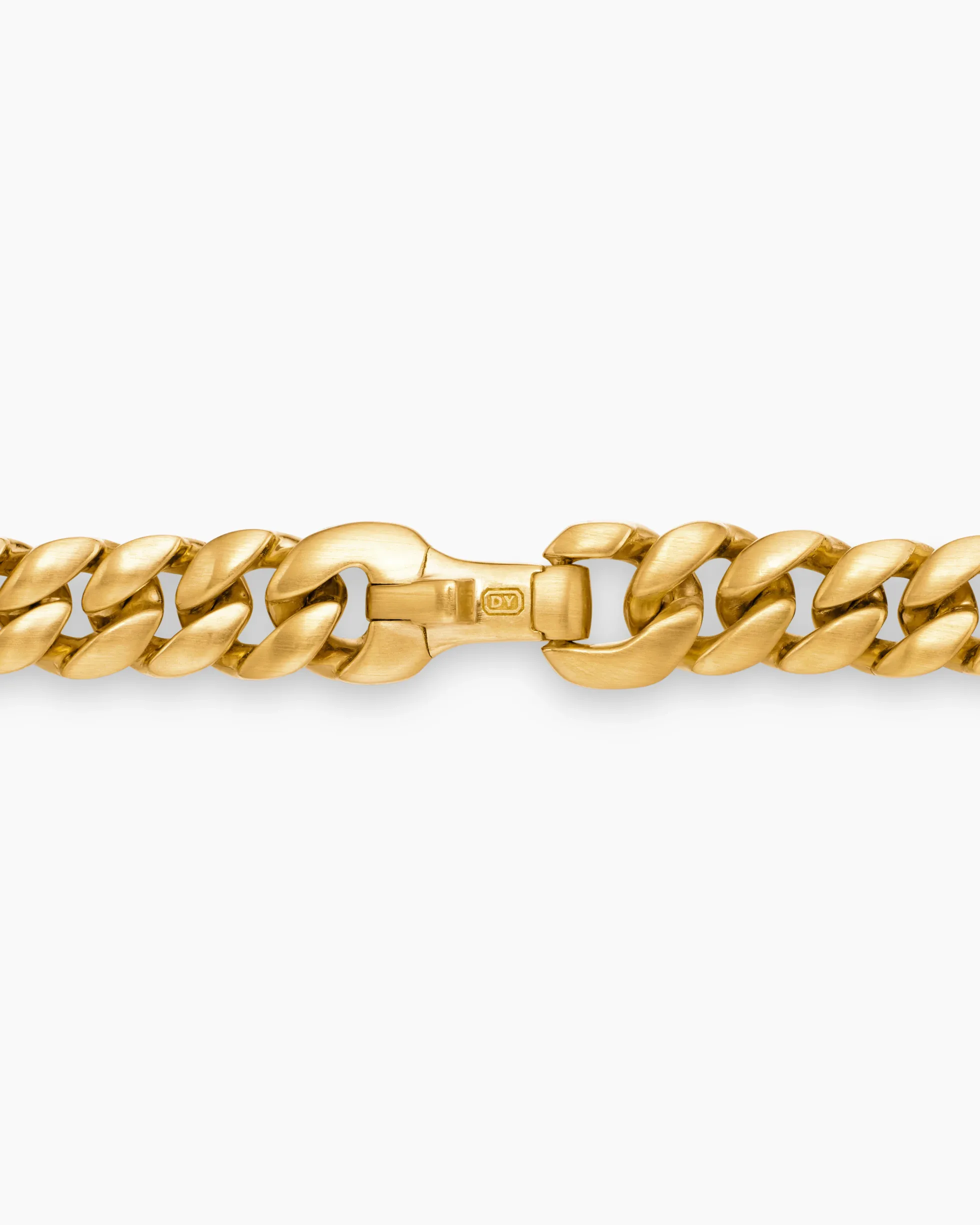 Curb Chain Necklace 18K Yellow Gold, 6mm