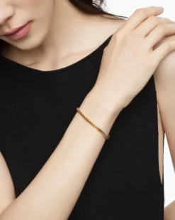 DY Bel Aire Box Chain Bracelet 18K Yellow Gold, 4mm