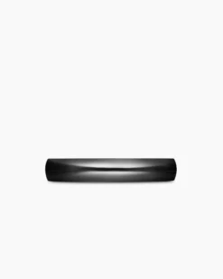 DY Classic Band Ring Black Titanium, 4mm